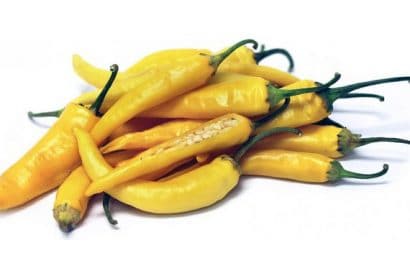 Sementes de Pimenta Cayenne Amarela