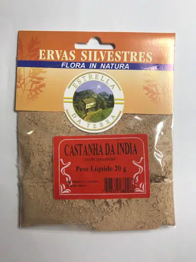castanha da india em po para cha aesculus hippocastanum 0064