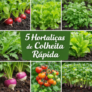 colheita rapida hortaliças